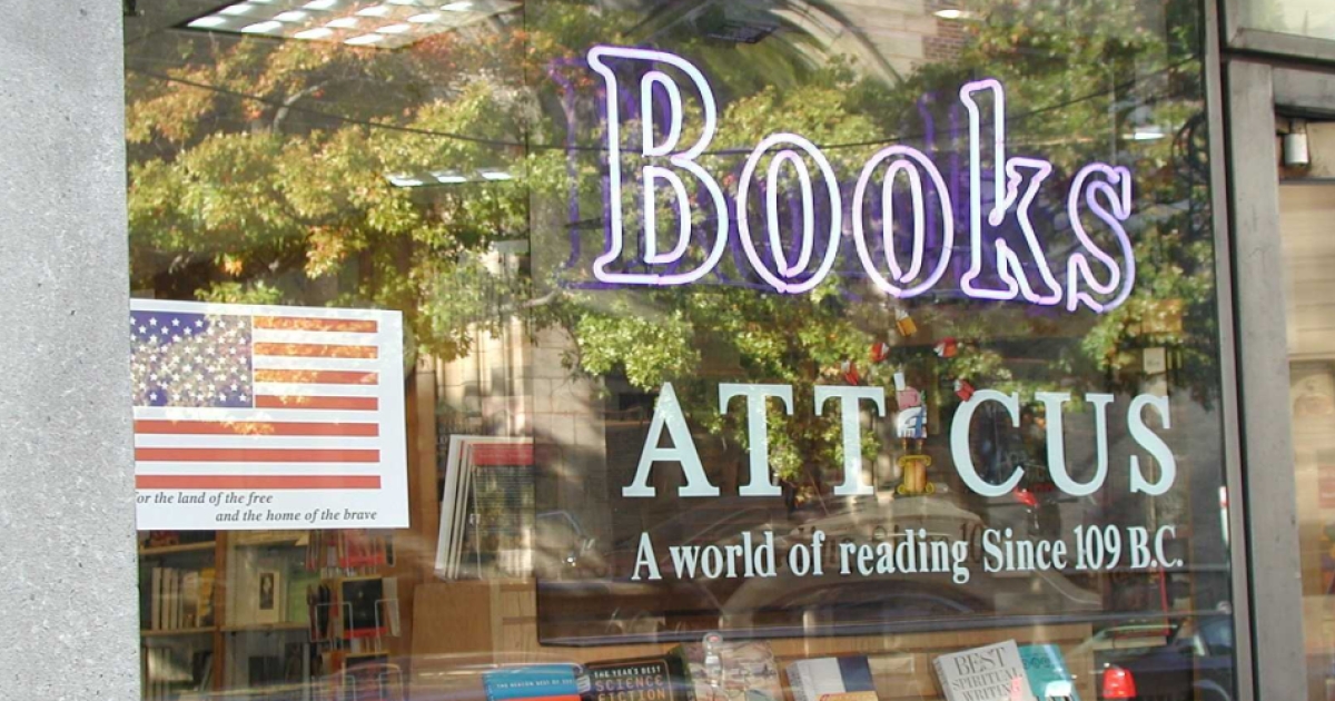 Atticus Bookstore Café CTvisit